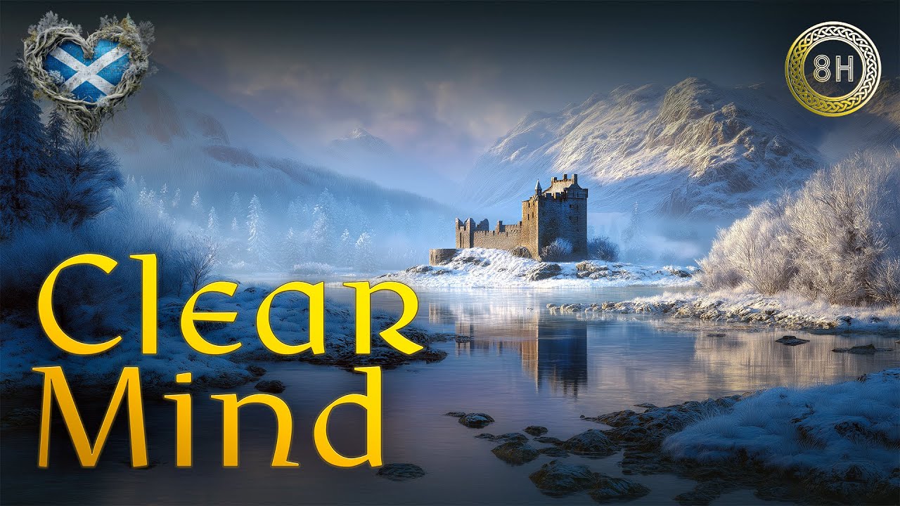 ❄️ Highland Snowfall | 8 Hour Celtic Ambient Music for Writing, Focus & Creative Flow