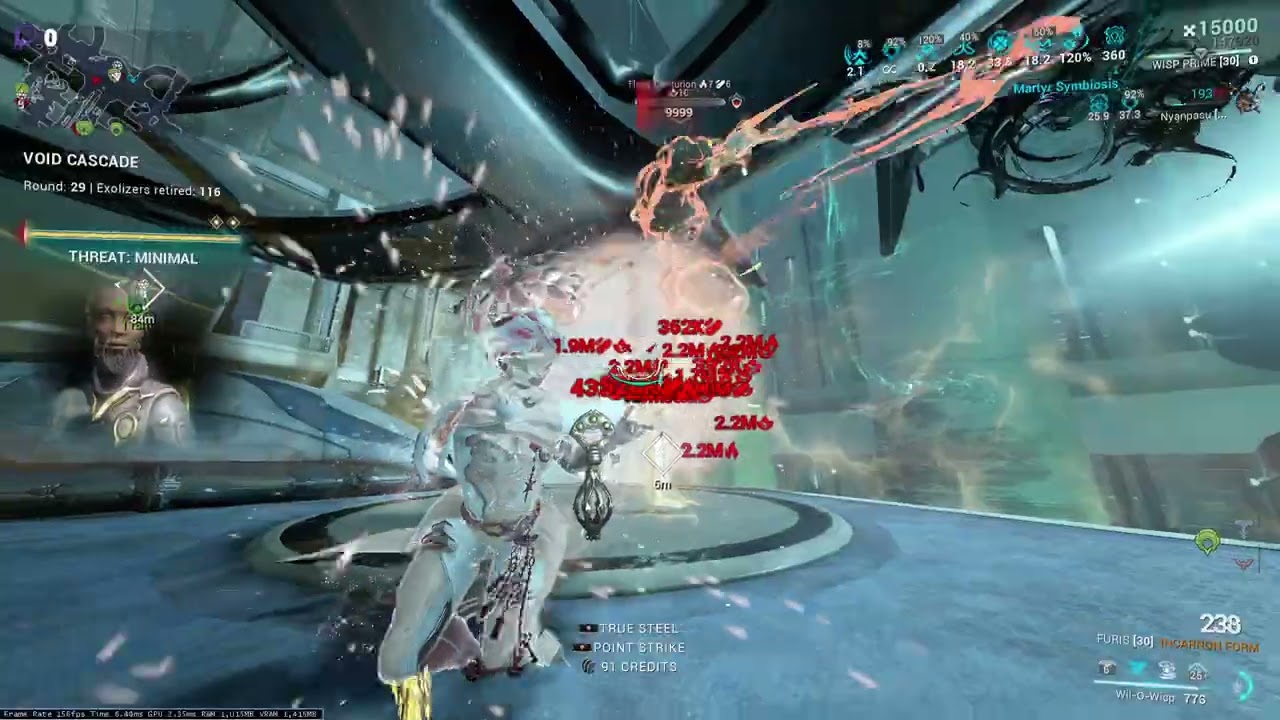 Wisp Void Cascade Levelcap | The Old Peace | Warframe