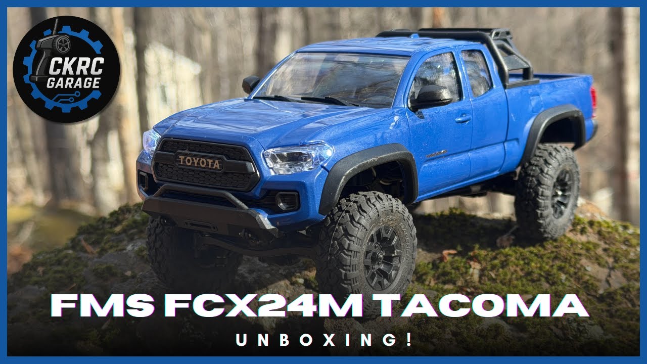 Распаковываем НОВЫЙ FMS FCX24M Tacoma!