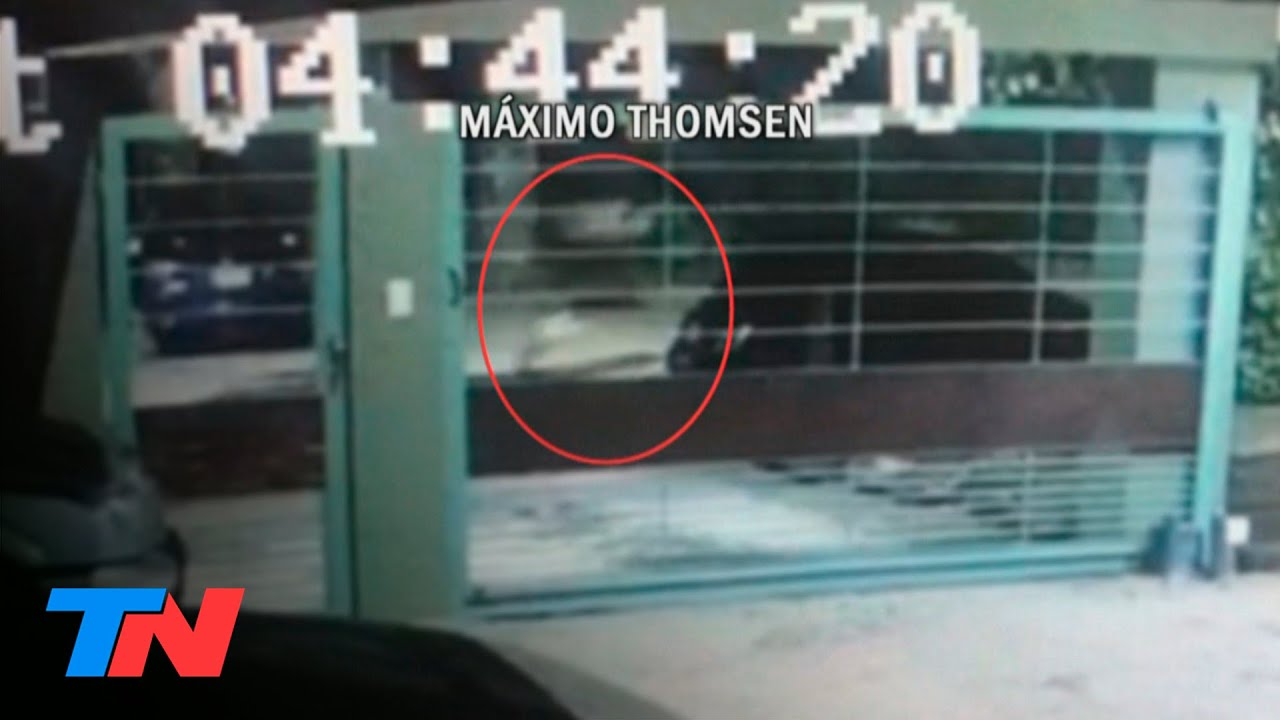 Así escapó Máximo Thomsen de la escena del crimen después del frío mensaje que decía 