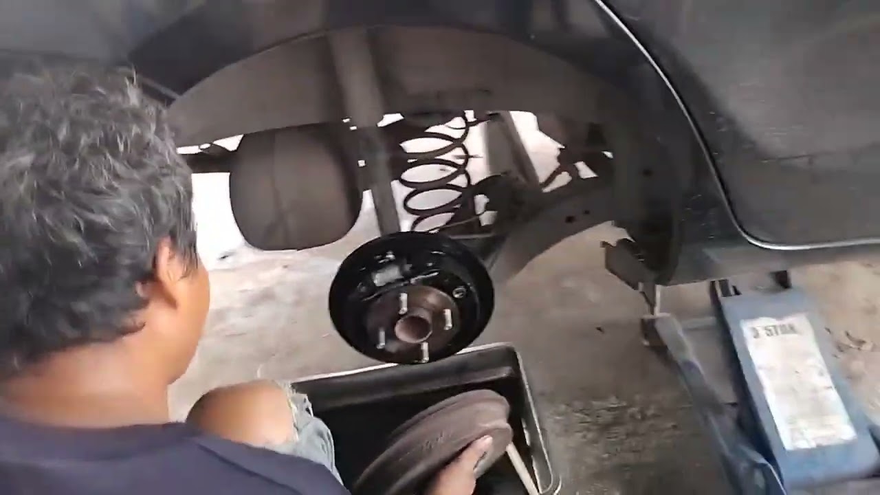 ล้างเบรคหลัง โตโยต้า วีออส Toyota Vios 