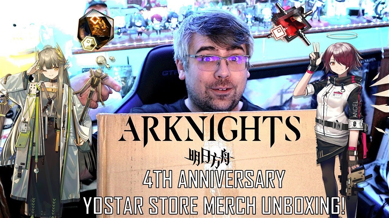 4TH ANNIVERSARY MERCH IS HERE! - Arknights Merch Unboxing