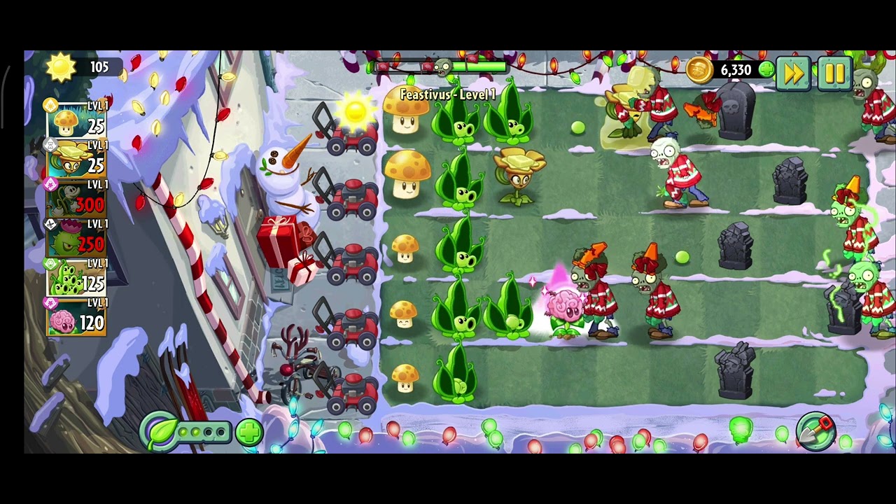 Plants vs Zombies #gameplay #gaming #pvz 