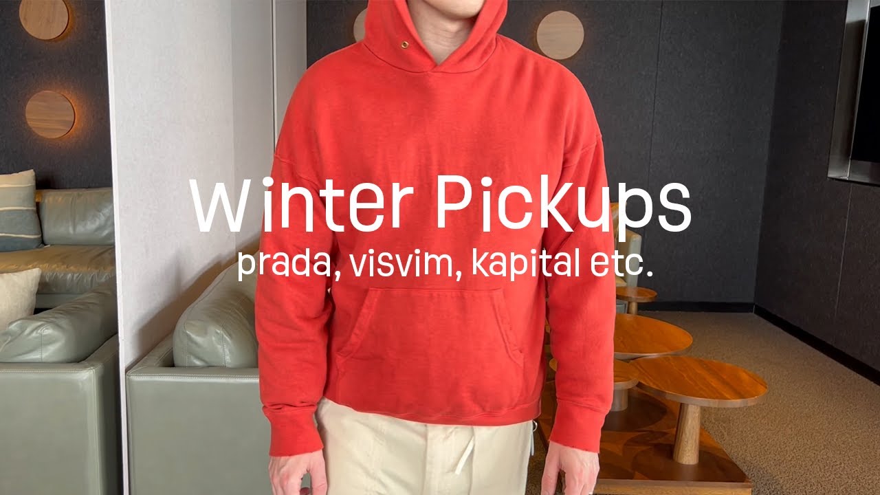 winter pickups / prada, visvim, kapital etc.