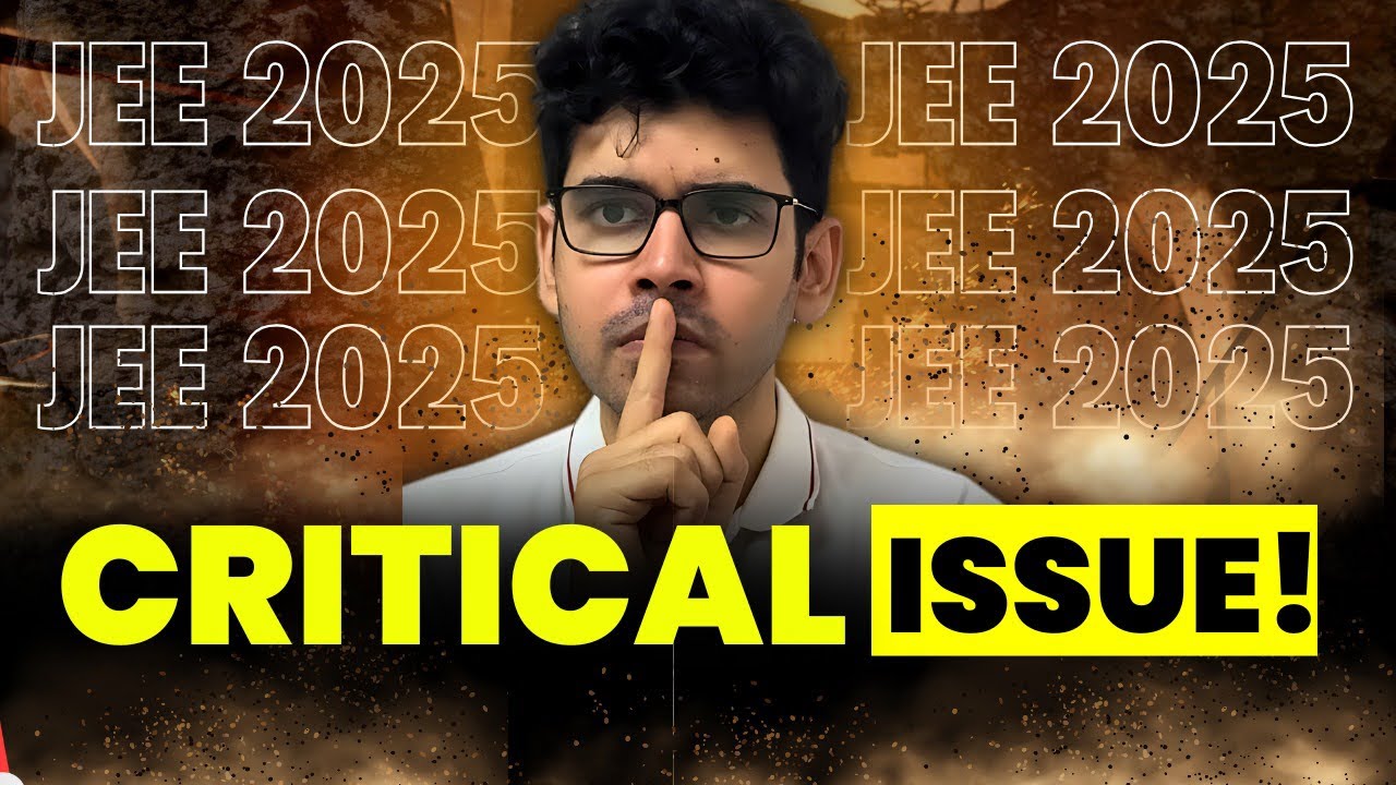NTA Official Warning ⚠️ - JEE 2025 Crucial for JEE Main 