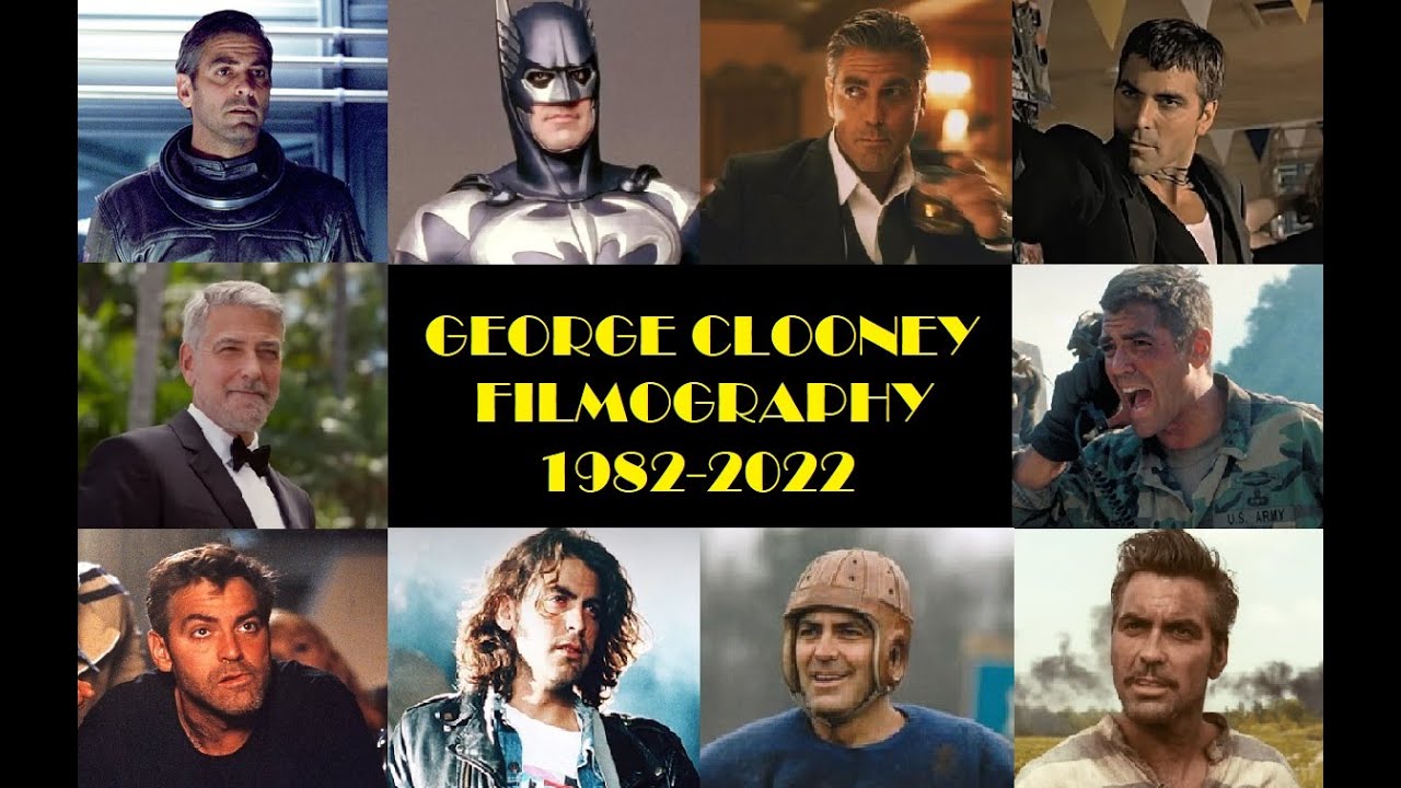 George Clooney: Filmography 1982-2022