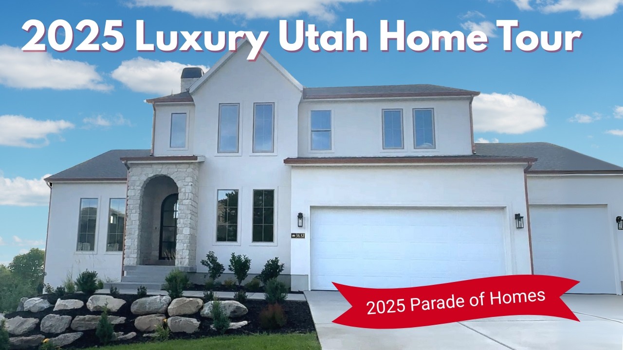🏡 North Ogden Utah Home Tour | 2025 Northern Wasatch Parade of Homes | 6 Bed, 5,597 Sq Ft