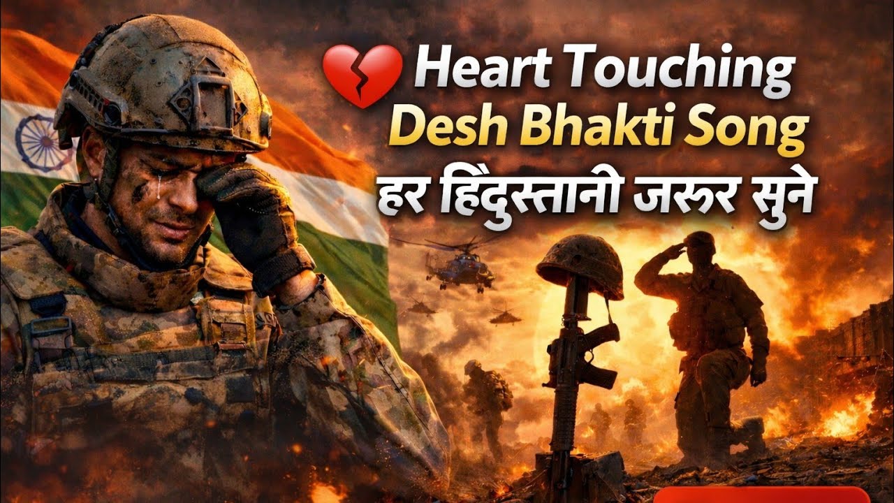 💔 Heart Touching Desh Bhakti Song | हर हिंदुस्तानी जरूर सुने 🇮🇳 Emotional Indian Army Song