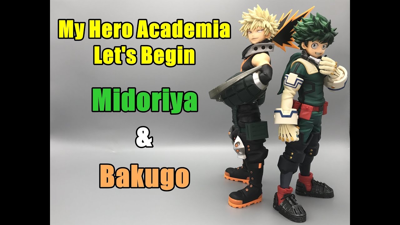 [Unbox & Review] Ichibankuji My Hero Academia Let'Begin A & B Prize - Midoriya & Bakugo