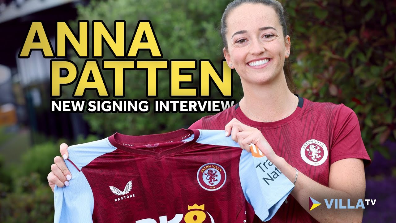 NEW SIGNING | Anna Patten signs for Aston Villa Women