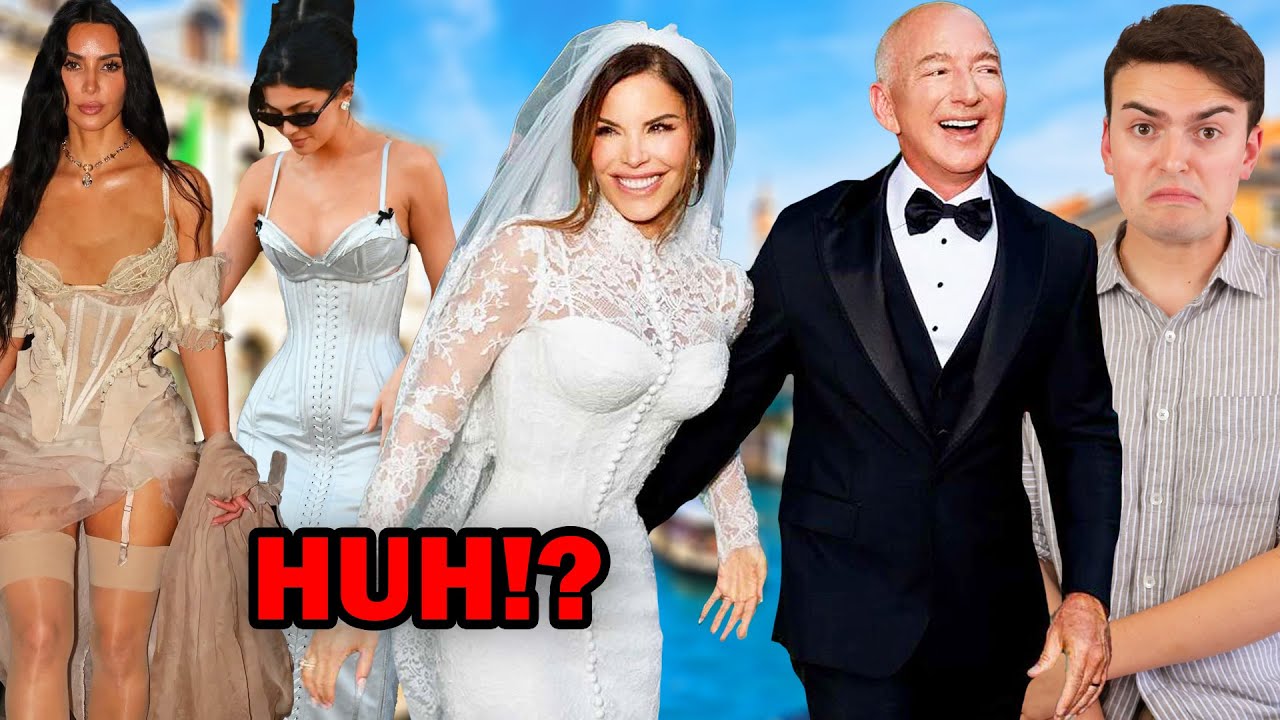 REACTING TO THE LAUREN SANCHEZ & JEFF BEZOS WEDDING FASHION