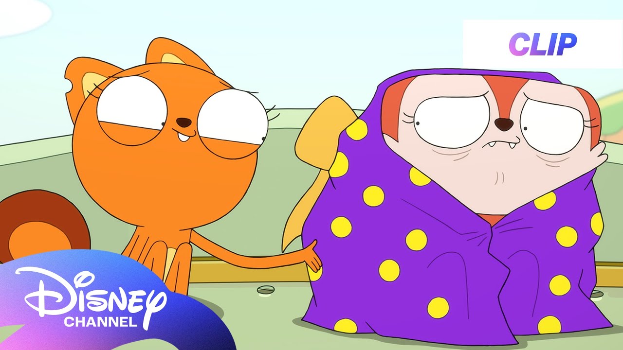 Kiff Trapped in a Aerial Tram?! 😱  | Kiff | @disneychannelanimation