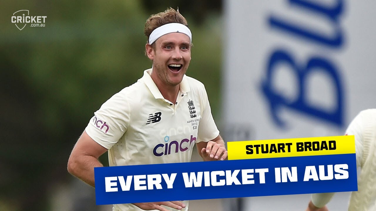 All of Stuart Broad's 47 Test wickets in Australia | Men's Ashes