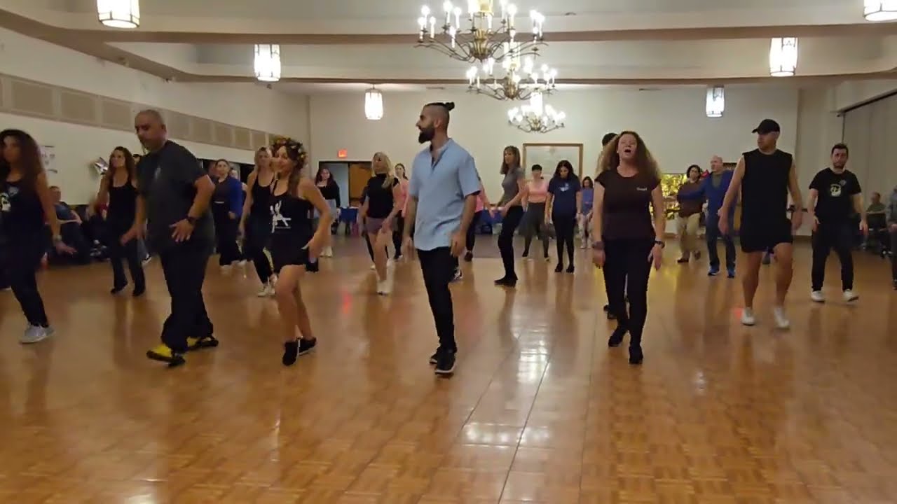 Danse, 2016 Israeli folk line dance at Orly Star's Big Birthday workshop with Eyal Eliyahu, Nov 2024