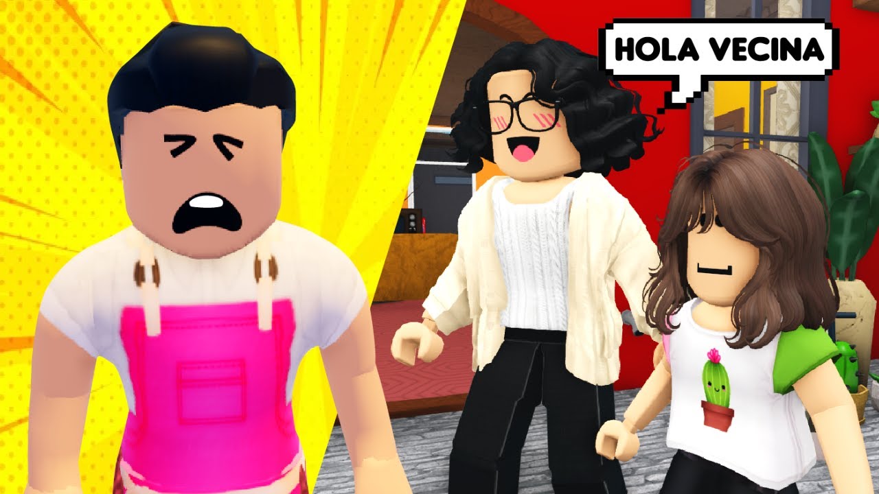 La VECINA castrosa | Historias de la vecindad | Mam&aacute; vs Roblox