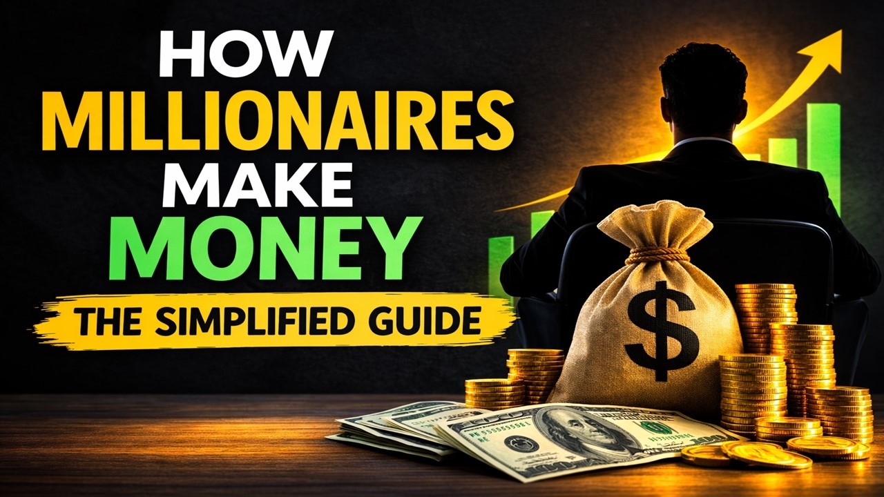 How Millionaires Make Money The Simplified Guide Anyone Can Understand
