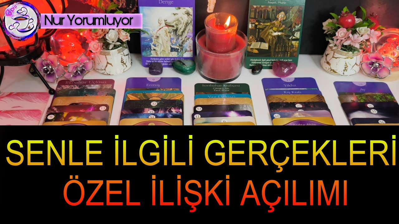 ONUN SENLE İLGİLİ KALBİNDEN 💕 VE ZİHNİNDEKİ GER&Ccedil;EK⁉️&Ouml;ZEL A&Ccedil;ILIM#keşfet #tarot 