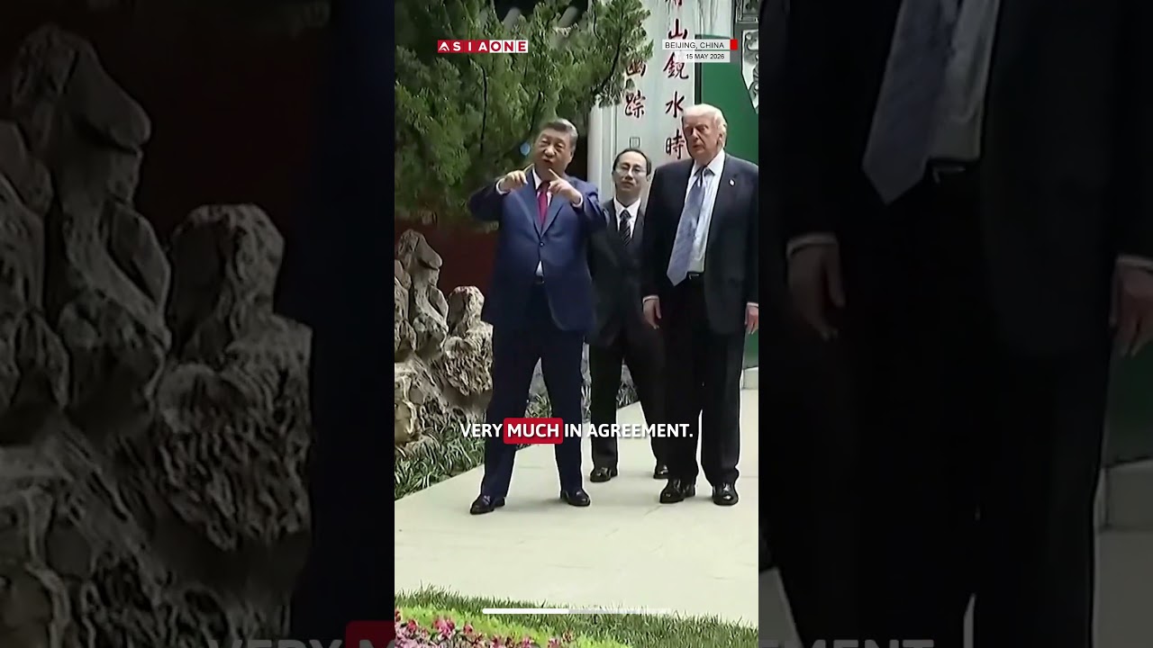 Trump Meets Xi Jinping for Second Day of High-Level Talks in Beijing | Asia One News