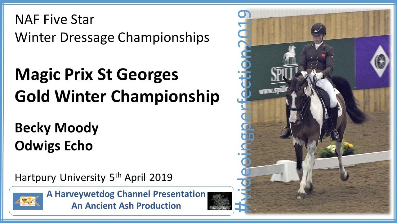 NAF 5 Star Winter Dressage Championships 2019: Becky Moody