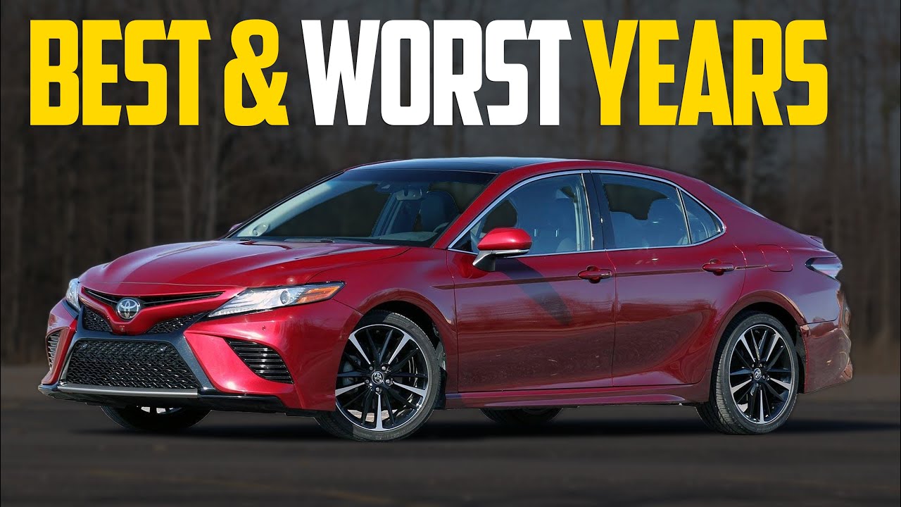 The Best & Worst Years Of Toyota Camry