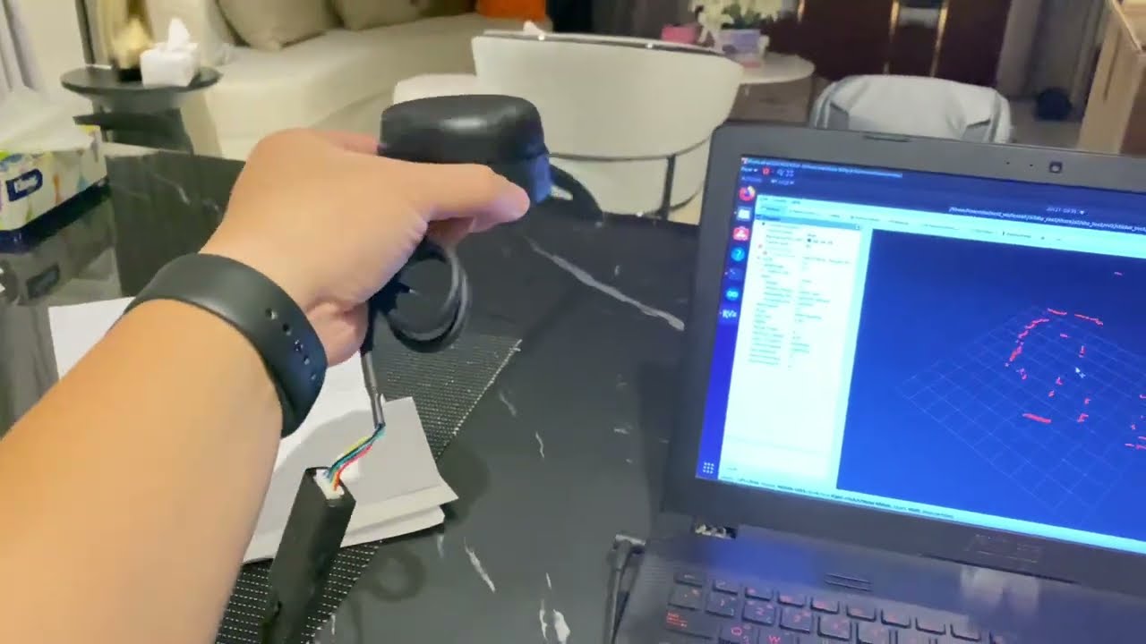 The testing of RPLidar A3M1