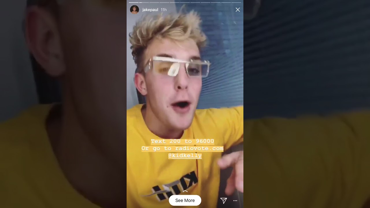 Jake Paul instagram story 06/14/2018