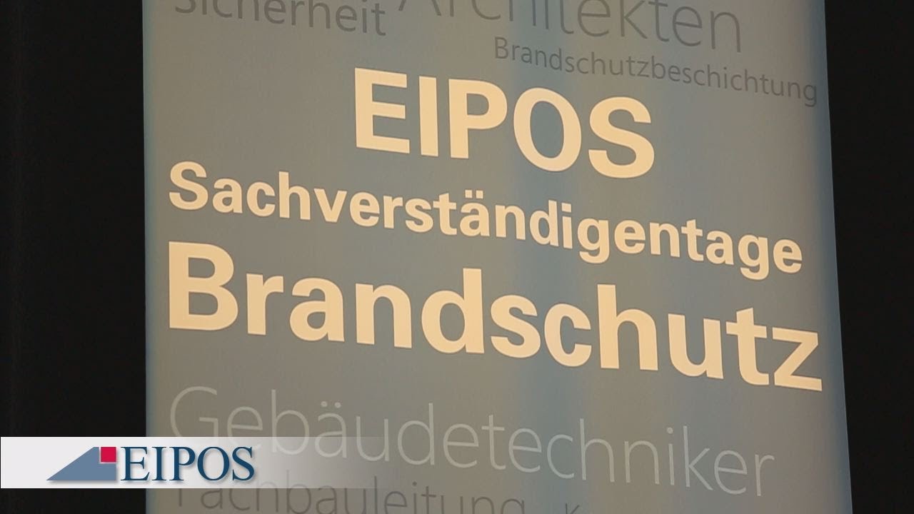14.EIPOS Sachverst&auml;ndigentage Brandschutz 2013
