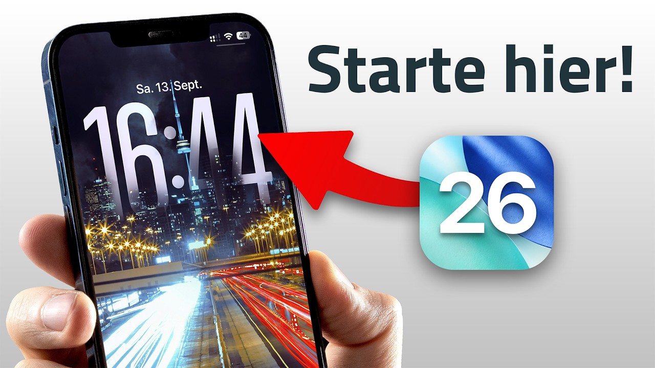 iOS 26 ist da - Starte mit diesen 12 Funktionen!