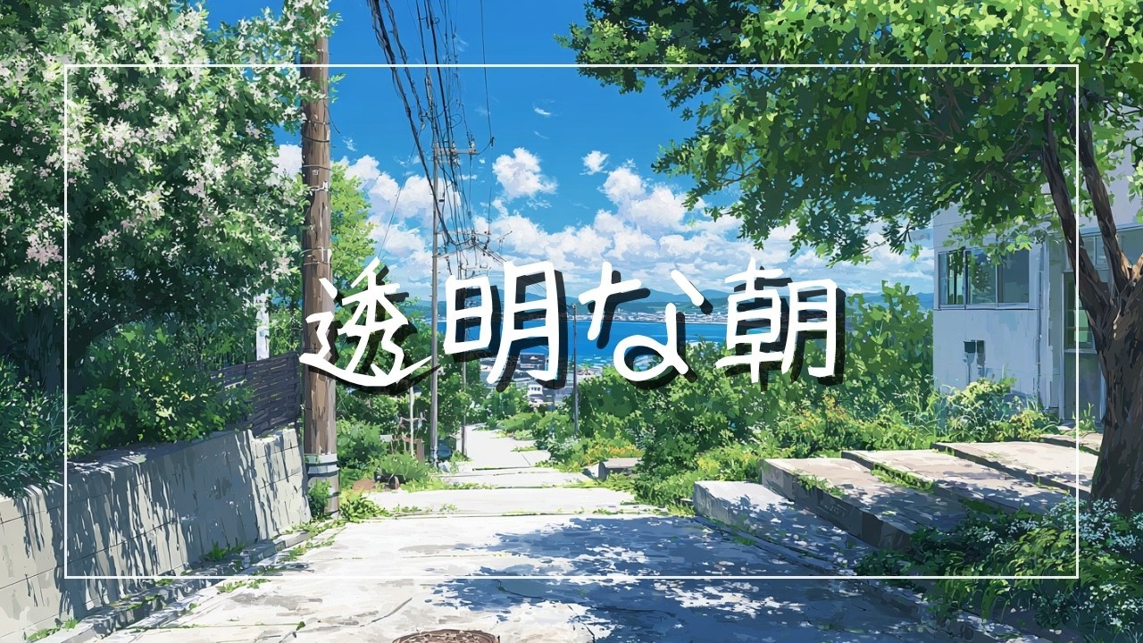透明な朝｜Piano Pop Song