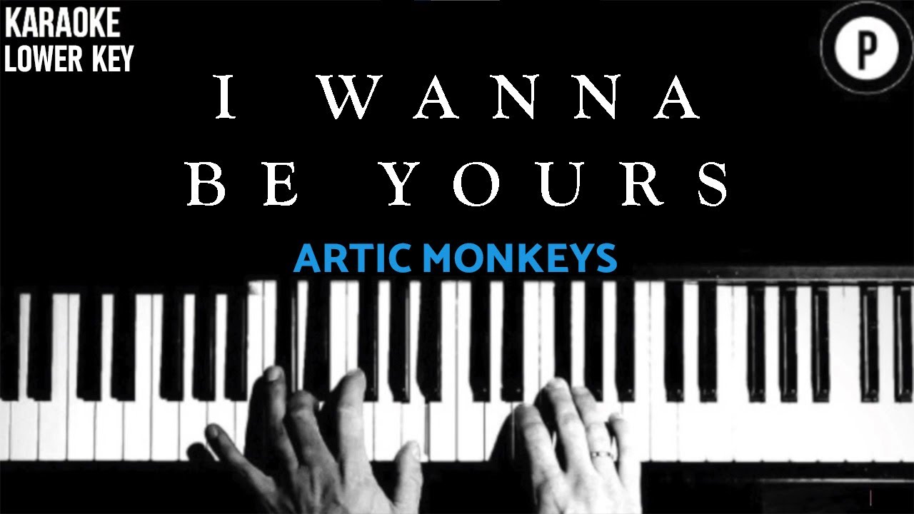 Artic Monkeys - I Wanna be Yours LOWER KEY Slowed Acoustic Piano Instrumental Cover [MALE KEY]