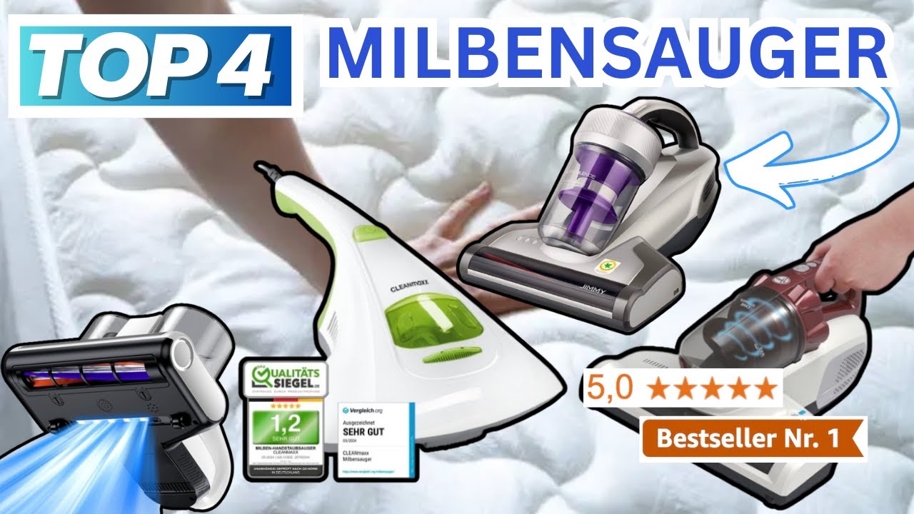 Beste MILBENSAUGER (Testsieger 2026) | Top 4 Milbensauger Vergleich