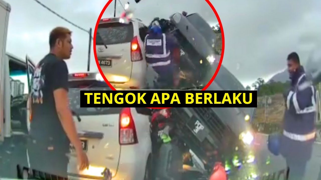 Kjadian Di Mount Erskine Penang, Porsche Rmpoh Motosikal