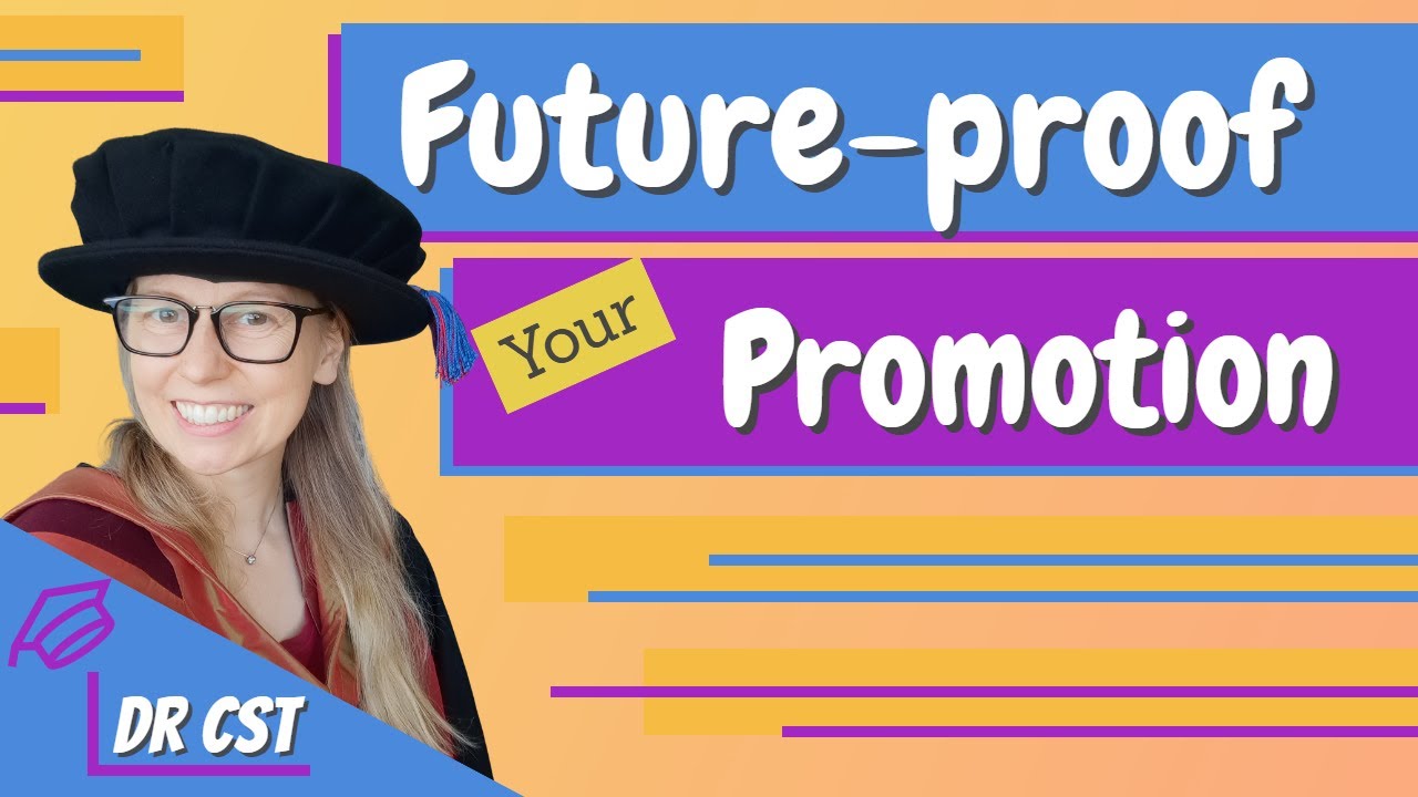FUTURE-PROOF your ACADEMIC PROMOTION - Aligning objectives today! #universitycareers