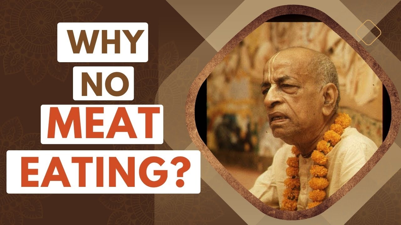🛑 Why No Meat Eating? 🤯| Srila Prabhupada Short Lectures Bhagavatam #prabhupadavani