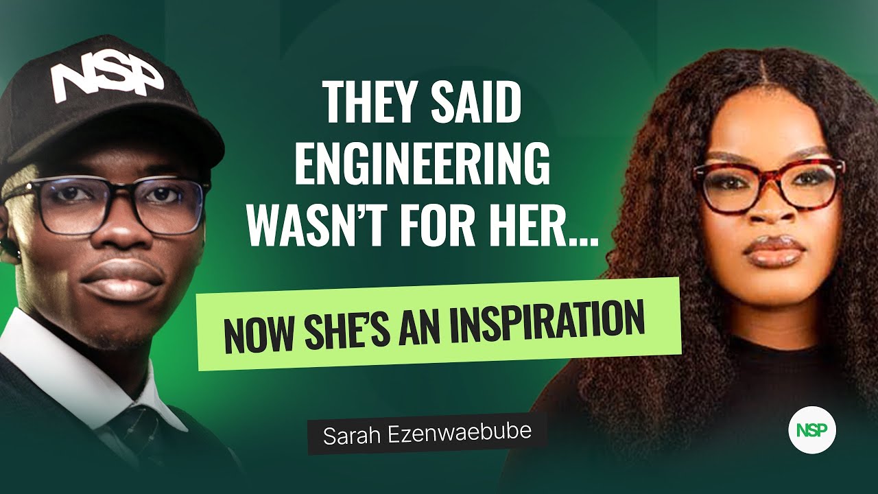 How UNN’s Top Female Engineer Did It | Sarah Ezenwaebube |  First-Class Mechanical Engineering