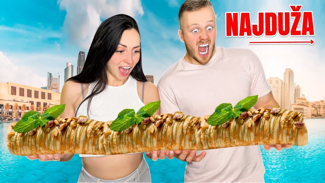 PRAVIMO NAJVECU DUBAI PALACINKU IKADA!