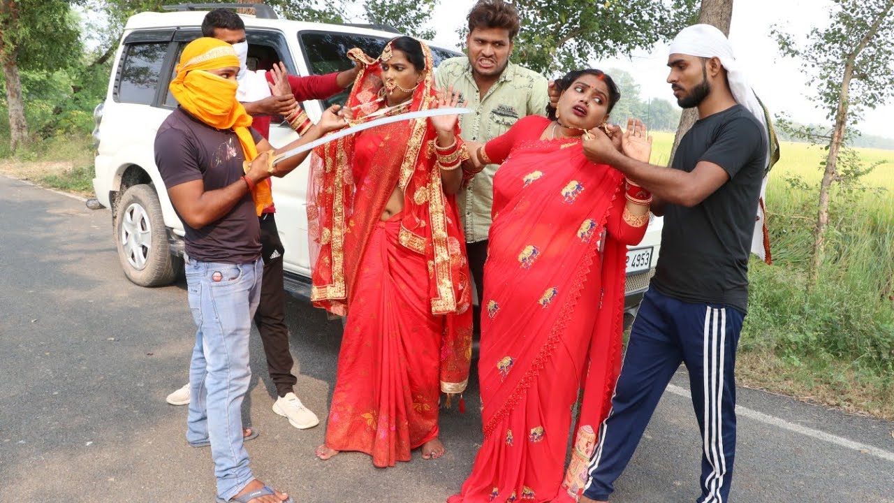 नई नवेली दुल्हन को सुनसान रास्ते में जबरदस्ती लुट लिया, देखिए फिर क्या हुआ, ndn comedy, पार्ट-2