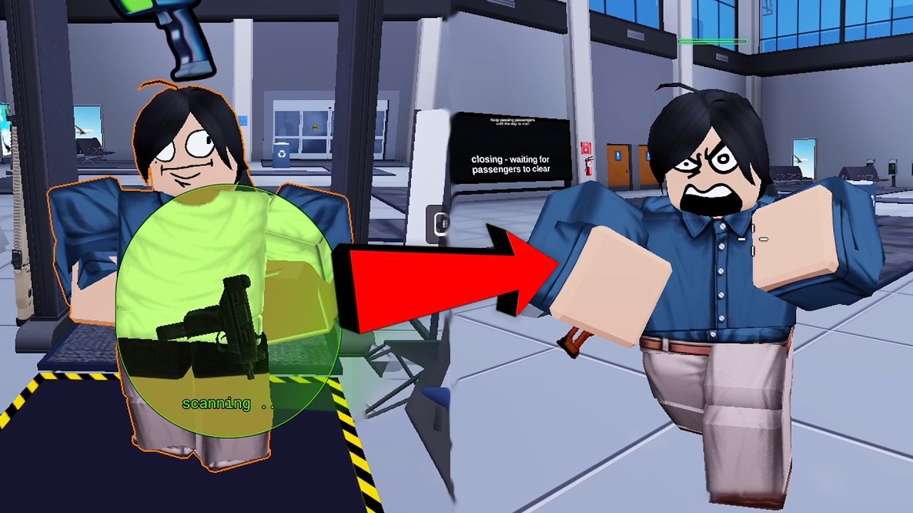 SECURE THE AIRPORT in Roblox...