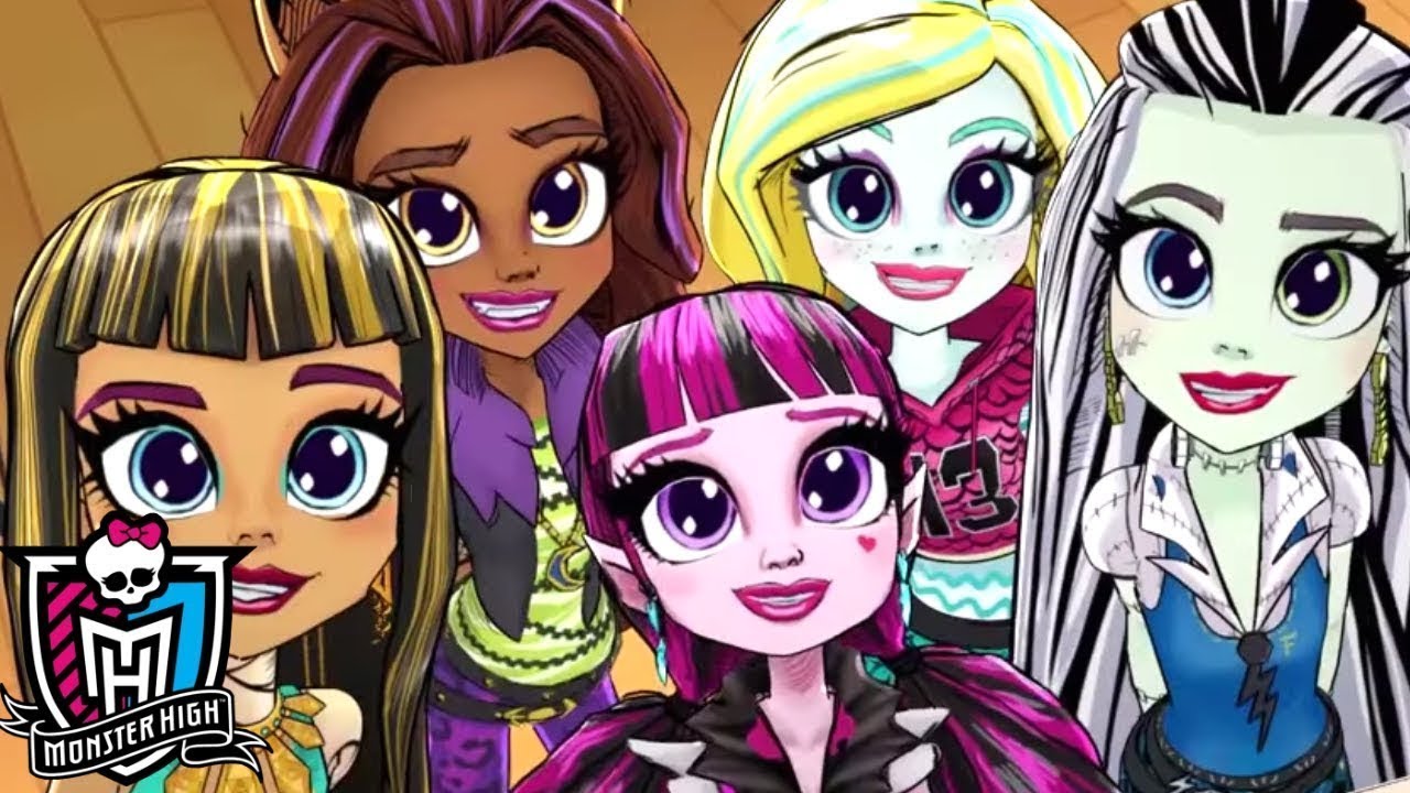 Monster High France💚L’équipe des goules💚Les Aventures des Goules💚dessins animés pour enfants