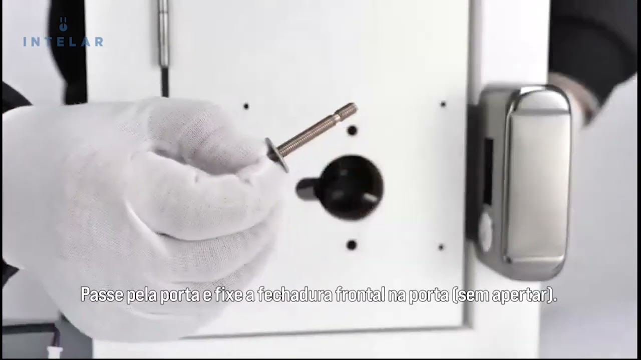 Fechadura Digital Biométrica Intelar X6 Tutorial De Instalação