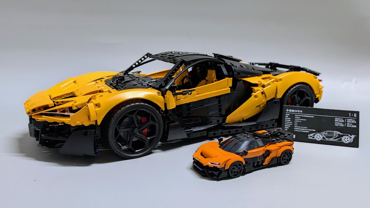 Mc Laren  W1 by Lao Liang - Produced by Go-Bricks Review