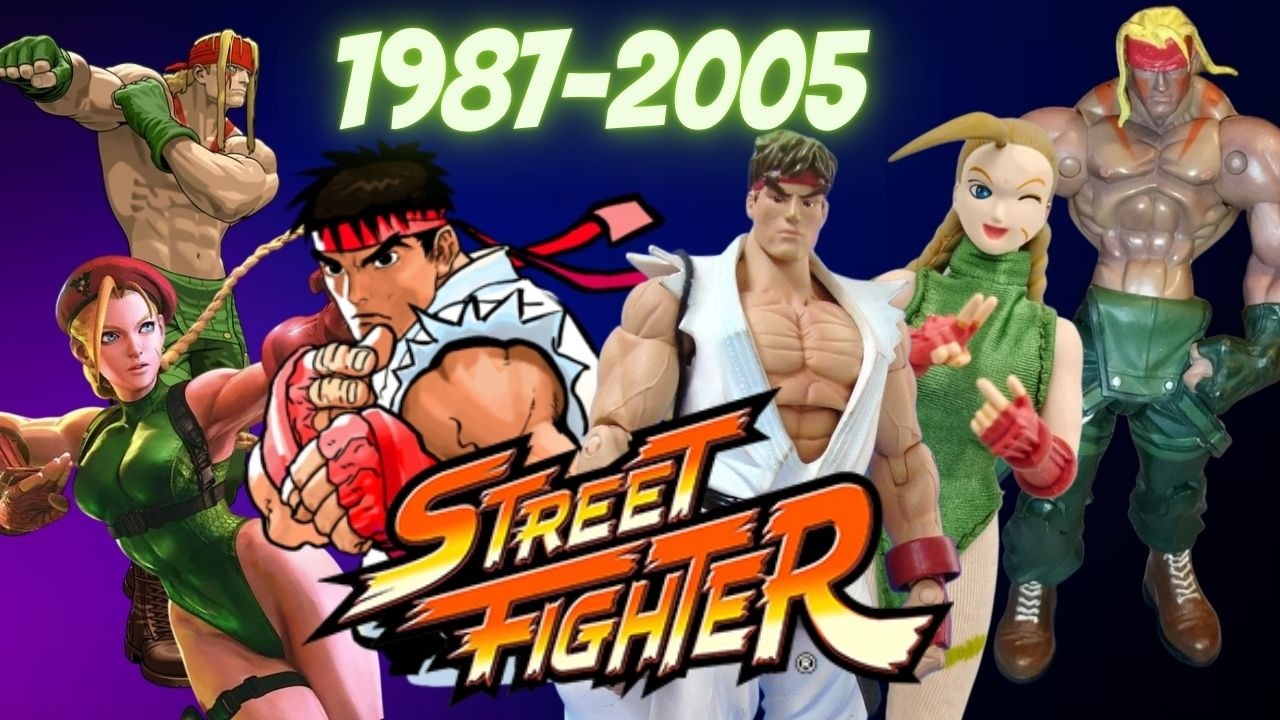 ALL Street Fighter Action Figure History [Retrospective] (1987 - 2005)