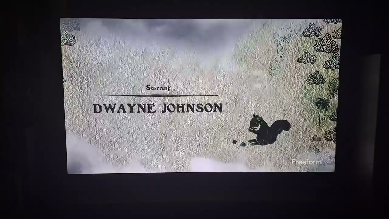 Jumanji: Welcome to the Jungle (2017) - Freeform Credits