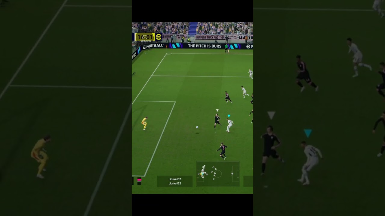 Mesmerizing Short Passes and Mbappe Goal in eFootball 24 | 