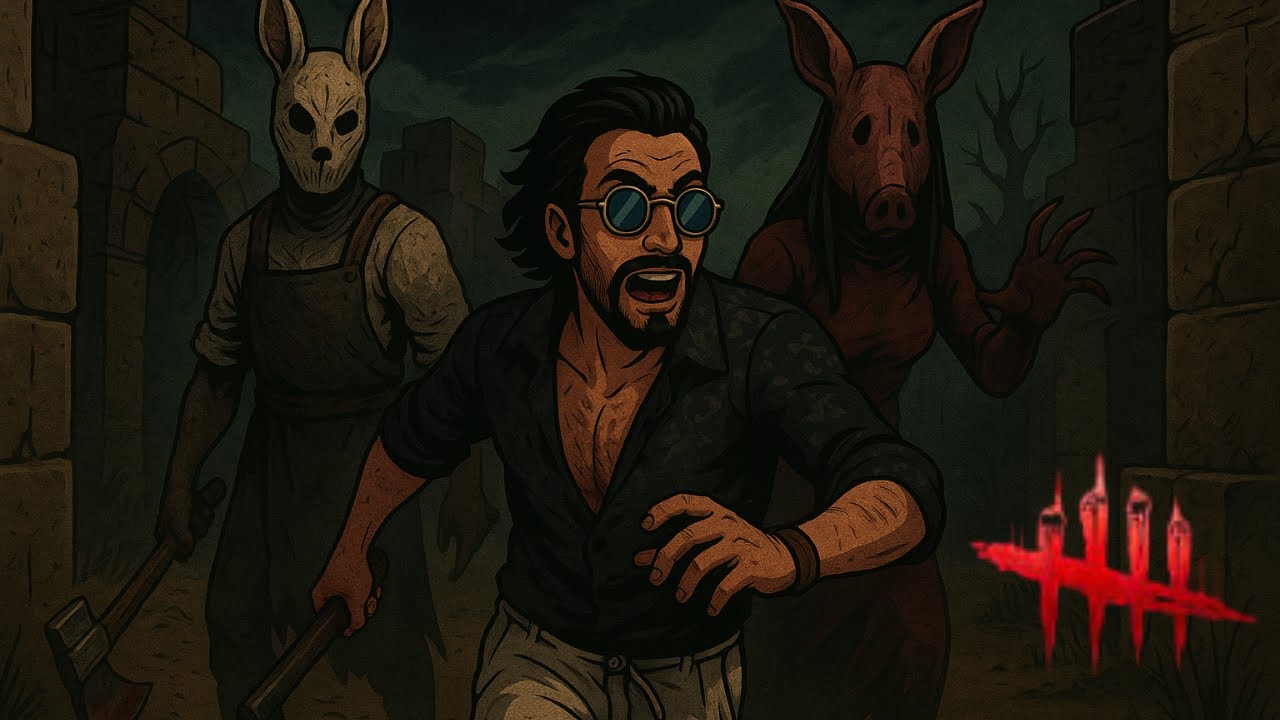 Survivor Ace visconti Vs Pig & Huntress | Dead By Daylight Intense Survivor Gameplay (No Commentary)