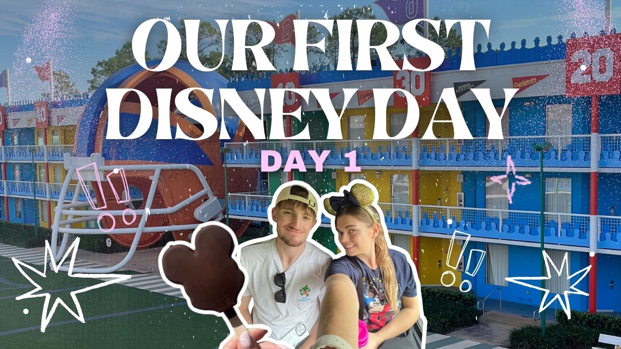 OUR FIRST DISNEY DAY 🏰✨ | Disney World Vlog Day 1