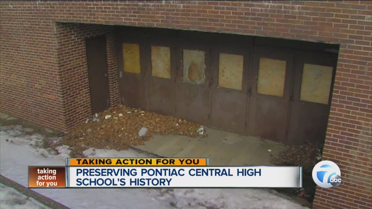 Preserving Pontiac Central High School's history