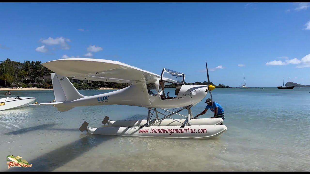 Seaplanes in Mauritius! (now available in 4K)