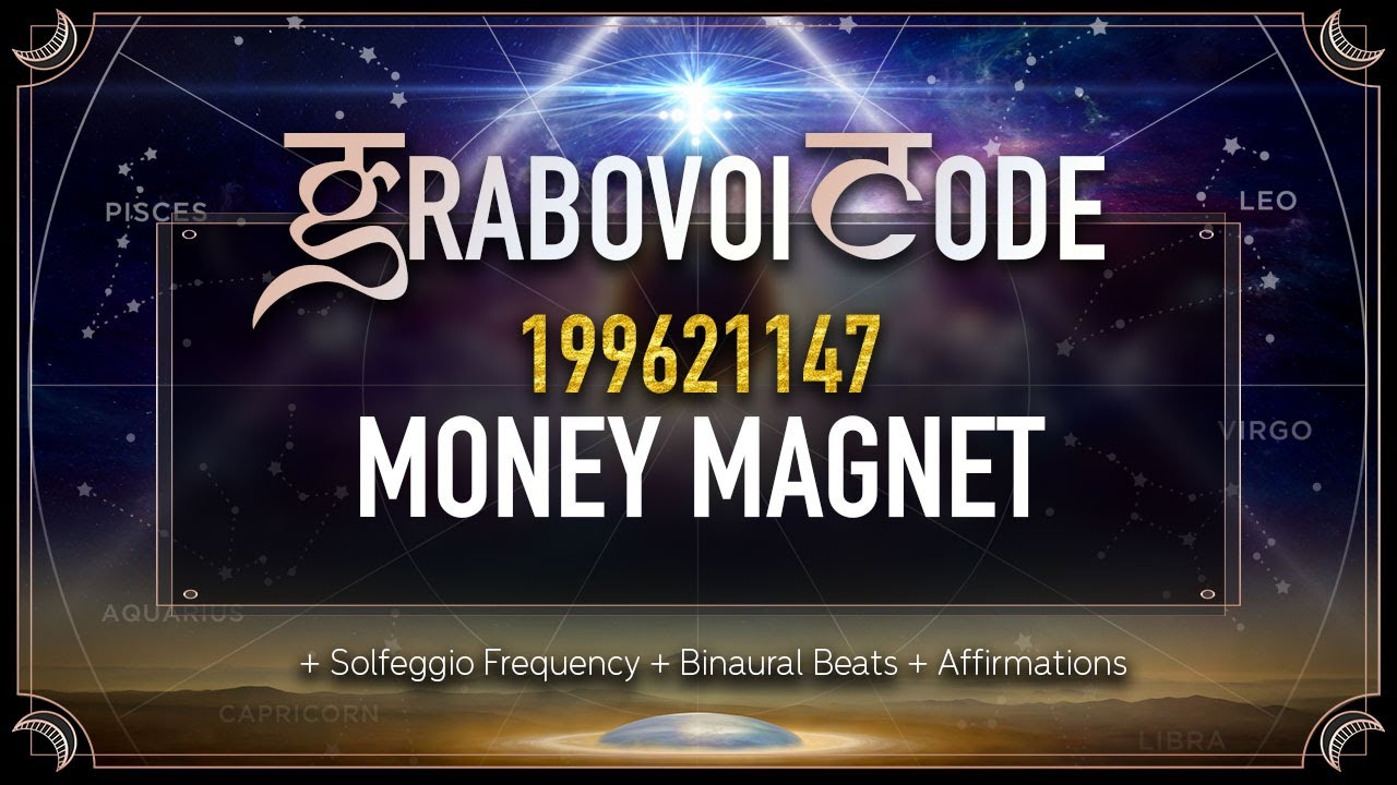 Grabovoi Numbers for BECOMING A MONEY MAGNET | Grabovoi Sleep Meditation with GRABOVOI Codes