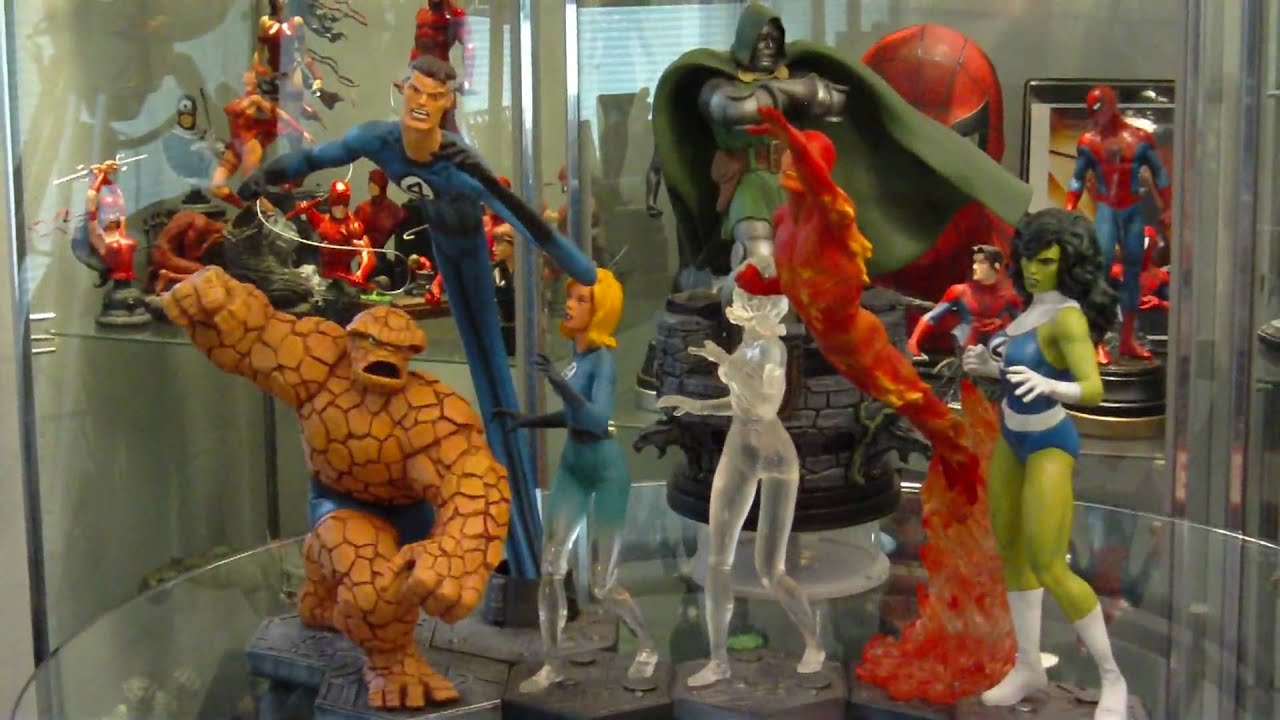 THE FANTASTIC FOUR: BOWEN DESIGNS STATUE REVIEW / 1080P HD.